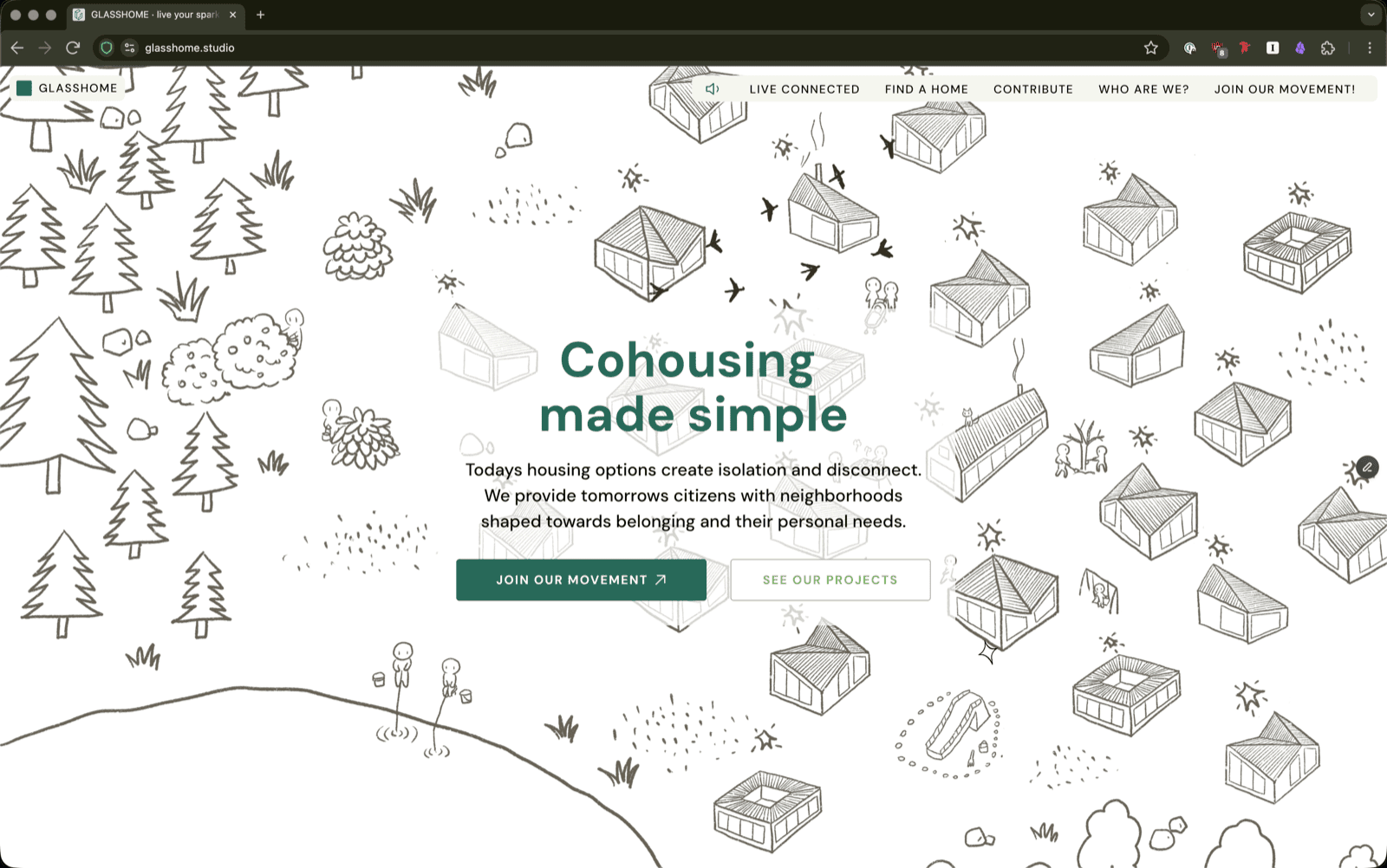 Glasshome Website
